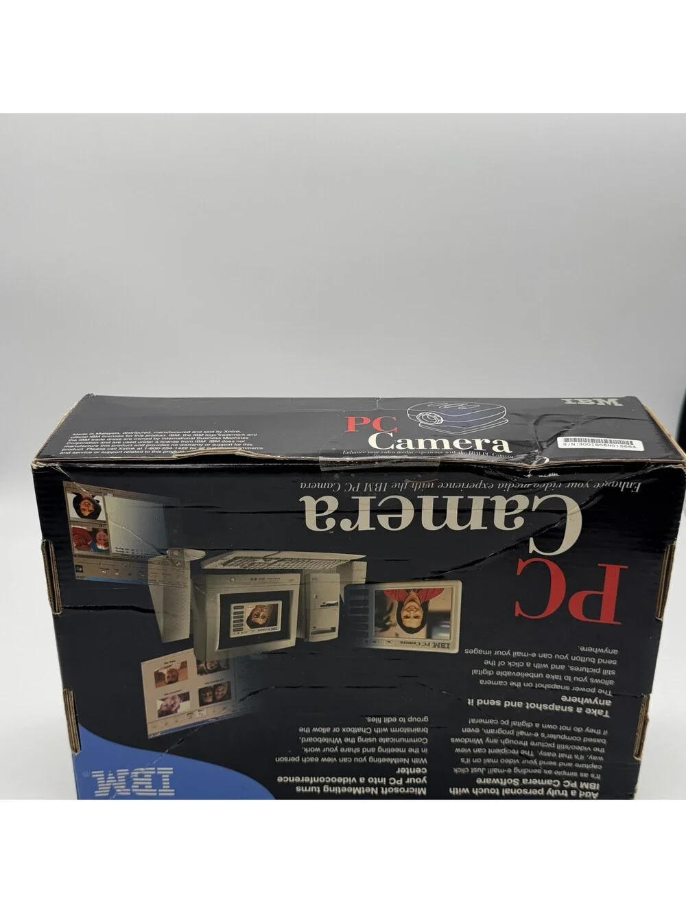 Vintage IBM PC Camera 33L4889 USB Webcam New Sealed NOS Windows 98 2000